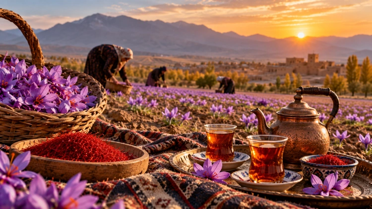 صفر تا صد صادرات زعفران خراسان